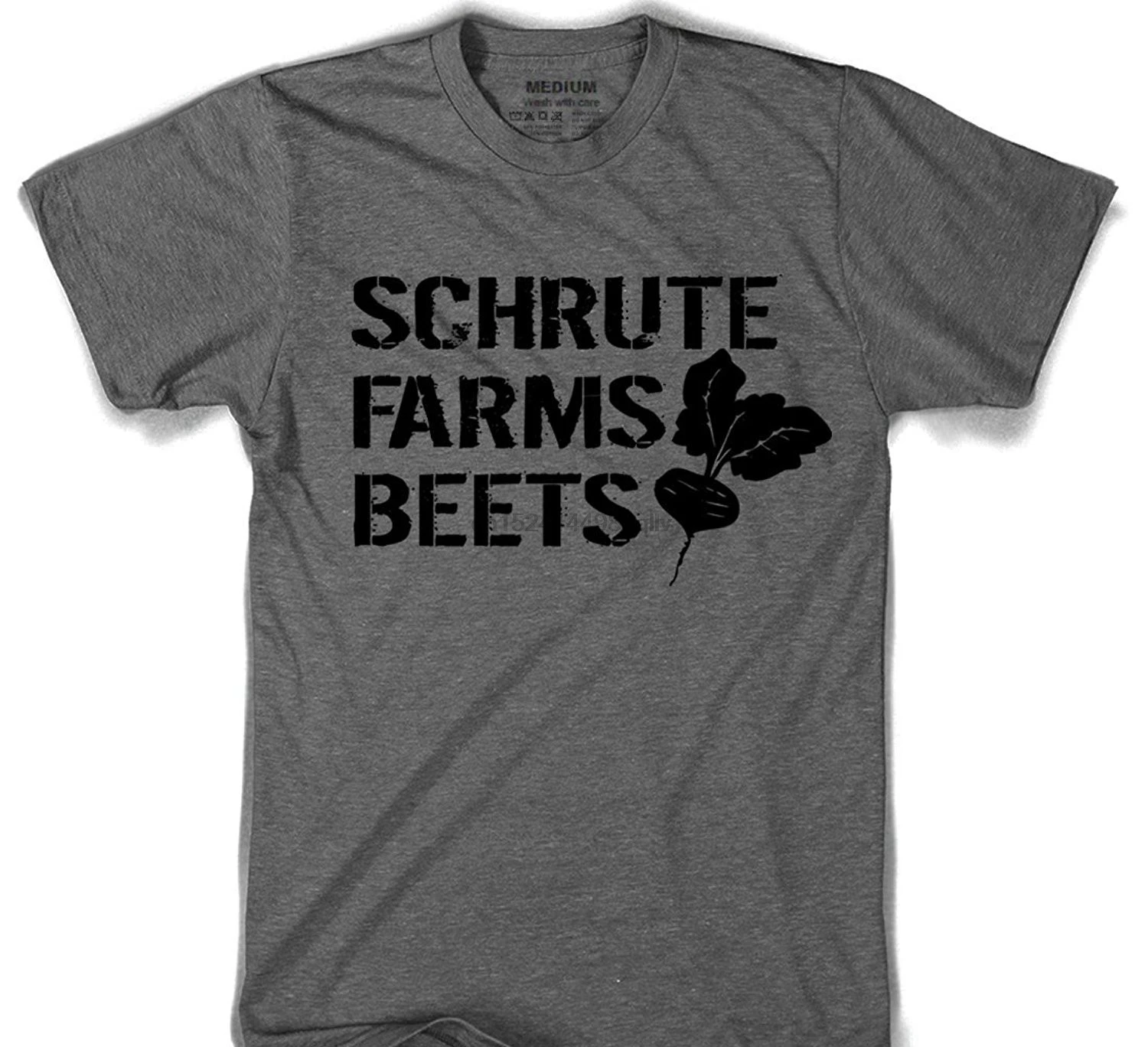 Футболка хипстер harajuku брендовая одежда футболка Schrute Farms Beets-офис ТВ-шоу взрослая |