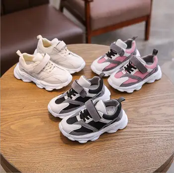 

New Children Shoes For Girls Boys Sneakers Kids Breathable Sport Shoe Baby Toddler Outdoor Sneakers 26-36
