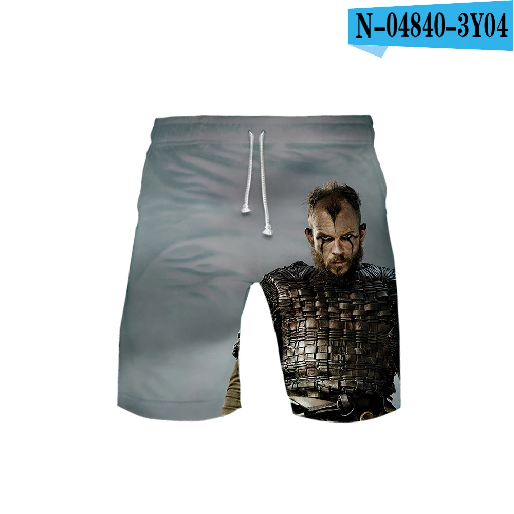 Vikings ТВ серии 3D печати мужские спортивные баскетбольные шорты Norse мужские викинги бег Байкер тренировки мужские шорты для бега - Цвет: one