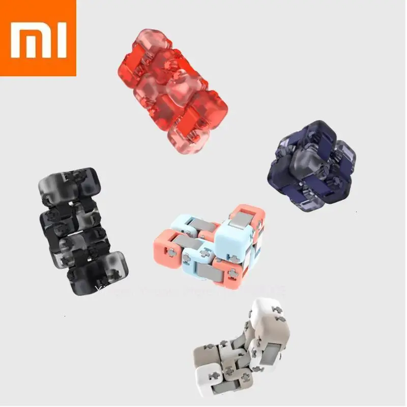 Красочные оригинальные Xiaomi Spinner пальчиковые Кубики Игрушки для интеллекта умные пальчиковые игрушки портативный для xiomi умный дом подарок для ребенка
