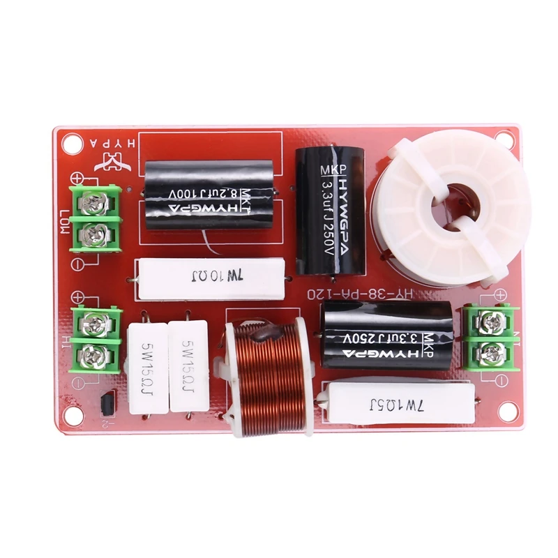 150W Speaker Crossover 2 Way High-Low 4-8 Ohm Frequency Divider for 3.6KHz | Электроника