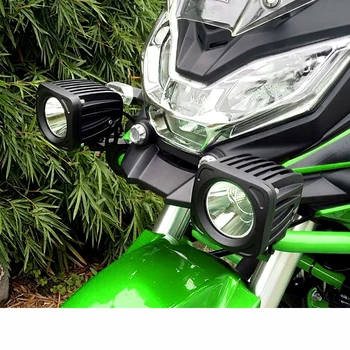 

Motorcycle Auxiliary Led headlight Bumper fog lamp Daytime running light ATV SUV 4WD Led Spotlight work light 12v24v for Offroad