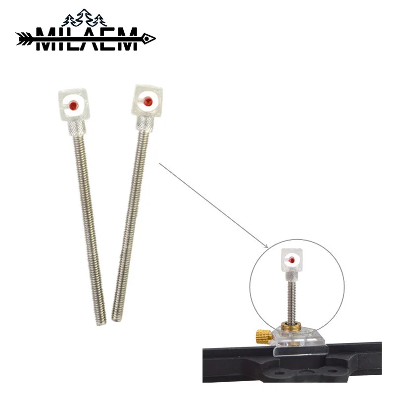 

1pc Archery Recurve Bow Sight Scope Left And Right Hand Universal Bow Sight Pin Recurve Bow Shooting Hunting Accessories