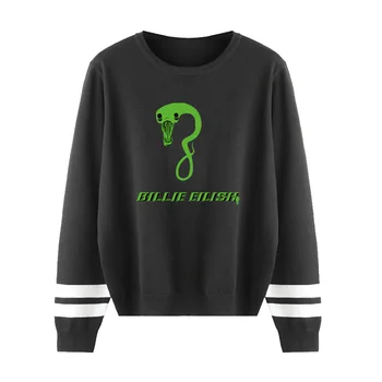 

Billie Eilish 2020 Hot Sale Ladies Sweater Pullover Autumn/winter Long-sleeved Pullover Ladies Casual Knit O-neck Sweater