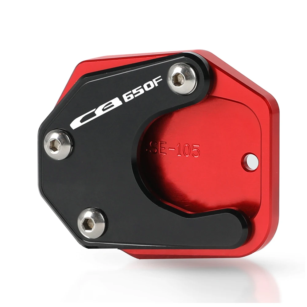 For HONDA CB650F CB 650F 2014 2015 2016 2017 2018 Motorcycle Kickstand Foot Side Stand Extension Pad Support Plate Enlarge Stand