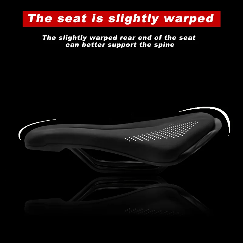 Bicycle Saddle Seat Road Steel Rails Mountain Bike Cushion For Men