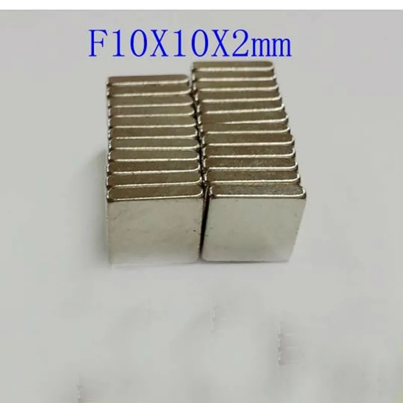 50 ~ 200 шт./лот магнит 10x10x3 10x10x2 10x10x5 N35 Сильный квадратный NdFeB редкоземельный 10*10*3 10*10*2