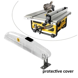 Practical Clear Table Saw Protector Cover Woodworking Anti Dust Guard 5-7 Inch Sawing Machine Plastic Shell for Drop Shipping