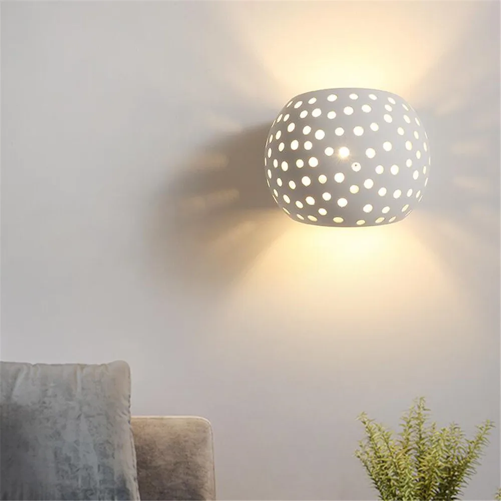 

Modern Wall Lamps For Living Room 5W LED Wall Lamp With Warm White LED Bulb Nordic Wall Lamp Ball