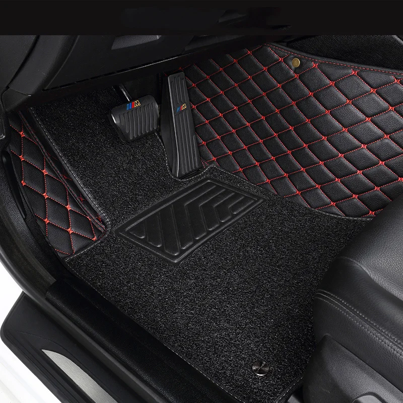 Автомобильные коврики для ног MG MG3 MG5 MG6 MG7 GT ZS HS RX5 и т. Д. Автомобильные аксессуары авто модель на заказ водонепроницаемые легко моющиеся коврики