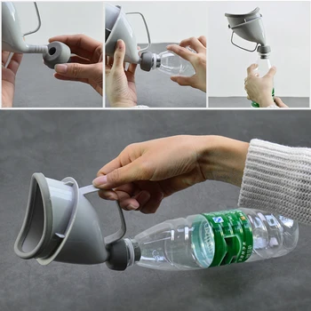 

Outdoor Car Travel Portable Adult Urinal Unisex Potty Pee Funnel Peeing Standing Man Woman Toilet Portable Urinal