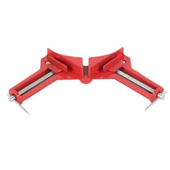 

Reinforced 90 Degree Right Angle Clamp Zinc Aluminum Alloy DIY Glass Fish Tank Quick Fixing Clip Photo Frame Clip