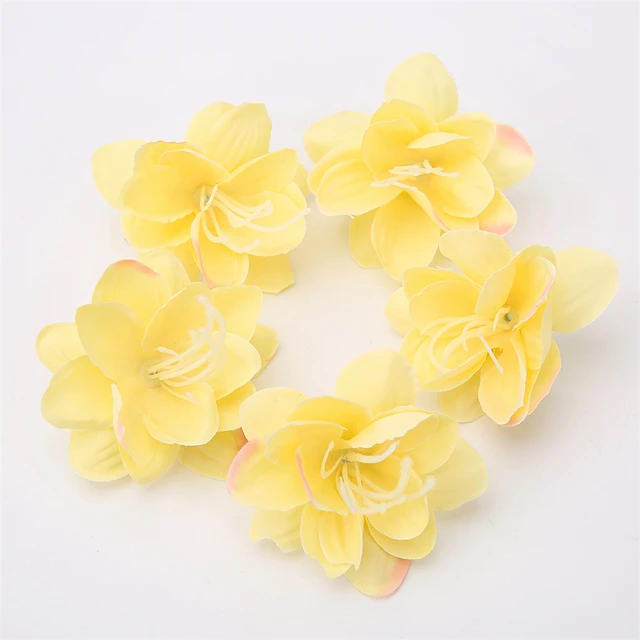 Fabric Wedding Wreath Crafts | Jasmine Flowers Wedding | Jasmine Flower  Silk Wedding - Artificial Flowers - Aliexpress