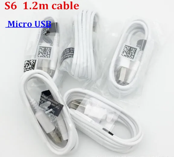 10 шт./лот 100% оригинальный 1 2 м Micro USB кабель для быстрой зарядки и синхронизации