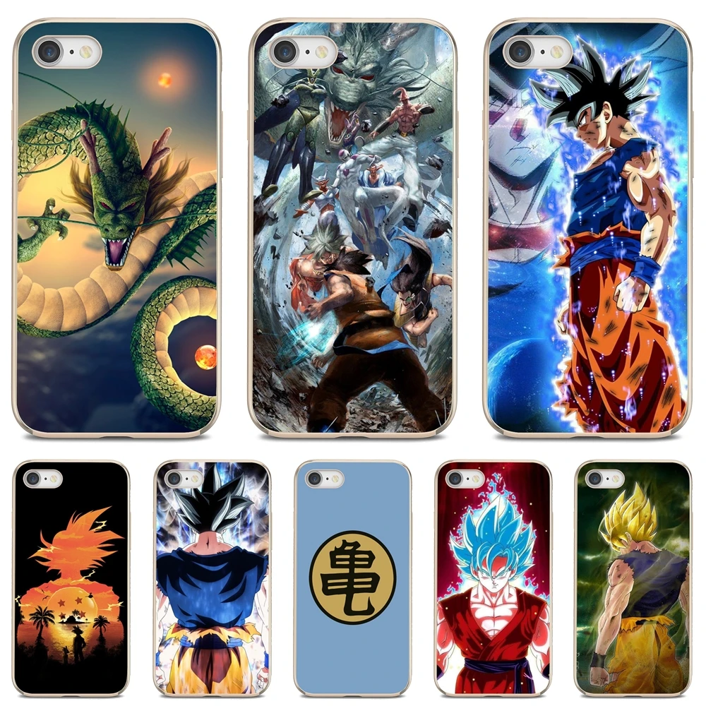Чехол Goku-D-супер-Saiyajin-C-Драконий жемчуг зет для iPhone 10 11 12