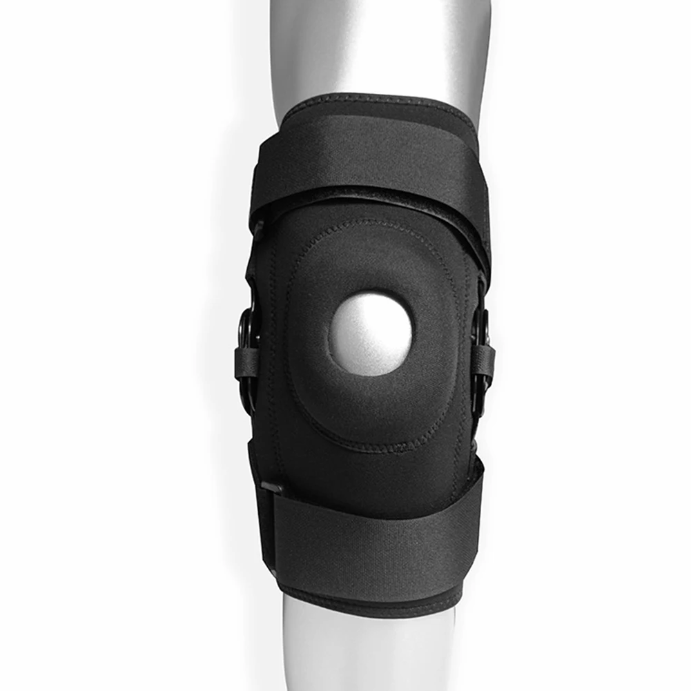 Hinged Knee Brace Support Side Patella Stabilizers Strap Sports Knee Protective Pads For Protection and Pain Relief knee brace