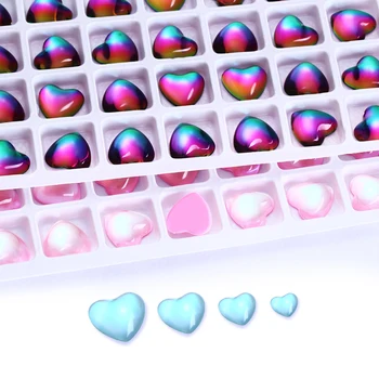 

Heart Shape Strass Crystal Craft Rhinestones Nail Art Decorations Flatback Rhinestone Crystal Stones Glass nail sticker