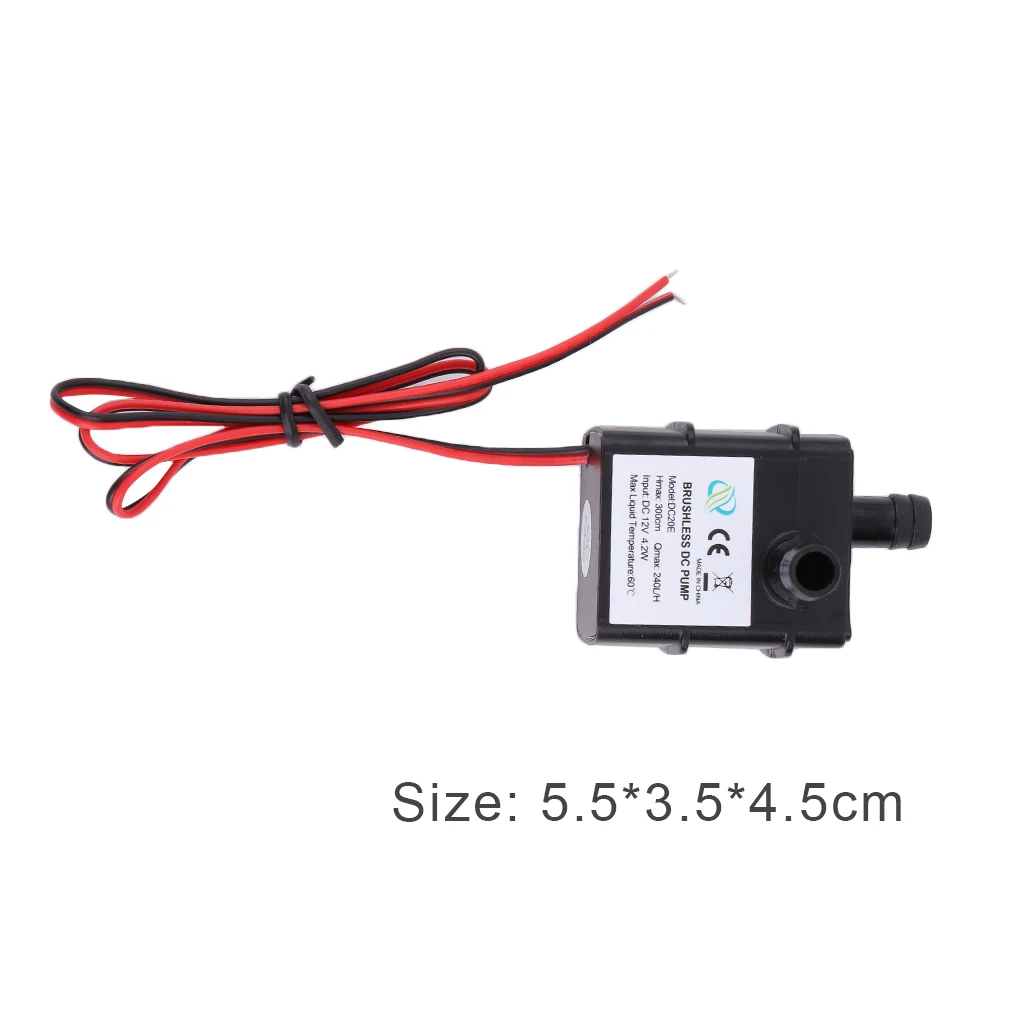 12V 240L/H с бесщеточным двигателем постоянного магнитного ротора погружной водяной насос садовый пруд фонтан аквариум спрей круговорот воды бак Лидер продаж