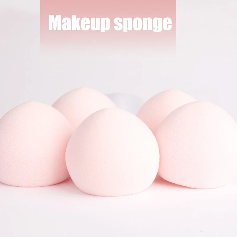 

5PCS Pro Makeup Blender Foundation Puff Multi Shape Sponges Water Cosmetic Blender Blending Powder Smooth Make Up Sponge Tool