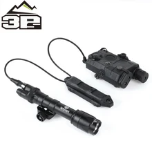 WADSN M600C тактический фонарь страйкбол PEQ 15 LA-5C красный лазерный ИК лазер двойной пульт дистанционного давления Pad охотничье оружие огни наборы