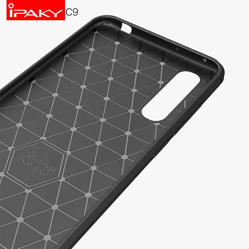 Чехол iPaky для Xiaomi Mi CC9 силиконовый чехол из углеродного волокна с матовой защитой