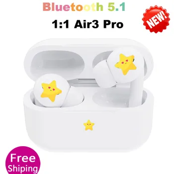 

Newest TWS Wireless Earphones Air 3 Pro Bluetooth 5.1 Earphones Wireless Earbuds GPS Super Bass PK I9000 Pro TWS