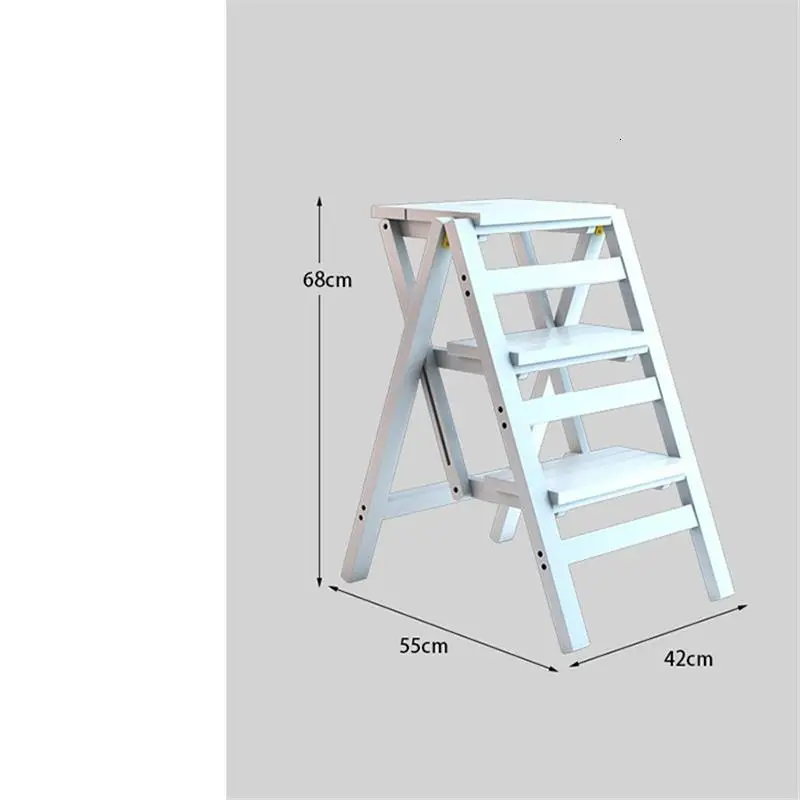 Кухонная скамейка ottoman Sgabelli Cucina tabrete De Cocina Banco складной Escalera деревянный стул-стремянка Escaleta - Цвет: Number 9