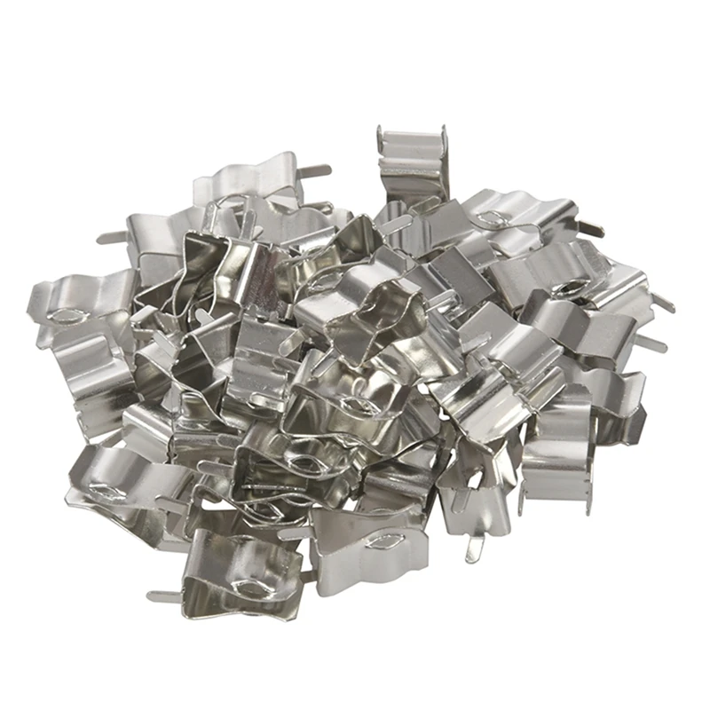 

50Pcs Electronic Glass Fuse Tube Clip Clamp for 6 x 30mm Fuse
