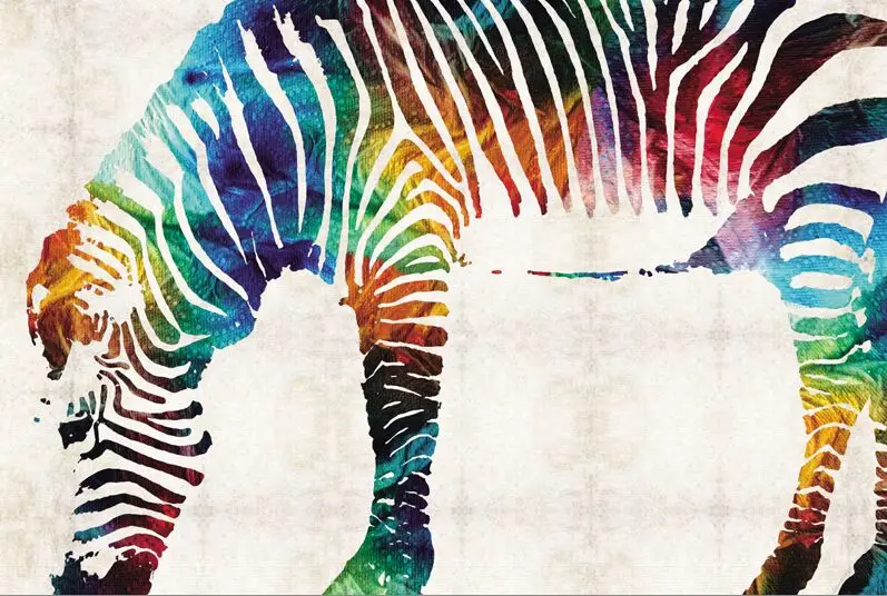 Art zebra The wooden puzzle 1000 pieces ersion jigsaw puzzle white card adult children's educational toys