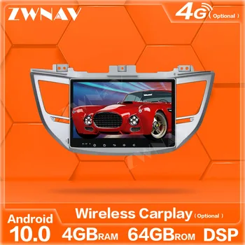 

carplay Android 10 screen multimedia player For Hyundai Tucson 2017 IX35 GPS navigation Auto Audio Radio Music stereo head unit