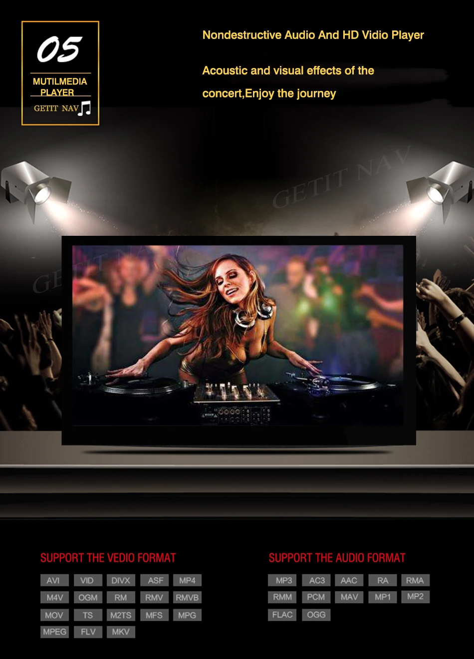 Cheap IPS Screen Android 9 Car Radio Multimedia for Honda Accord 7 2003-2007 car dvd audio stereo player gps Navigation wifi RDS 2din 5