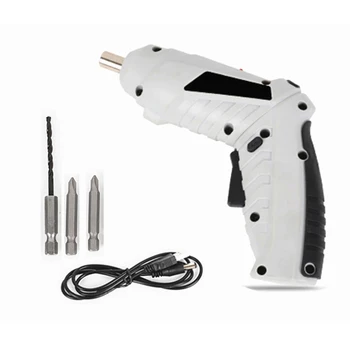 

Electric Screwdriver Drill Set Kit Multifunctional Cordless Electric USB Lithium Battery Rechargeable Drill Repair Power Tools
