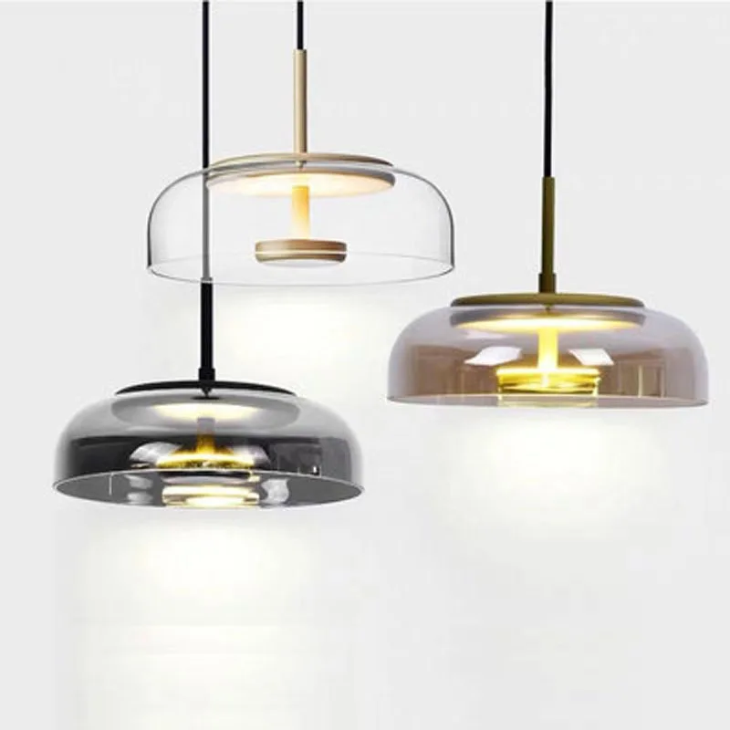

Nordic bedroom bedside living room lamp modern simple art lamp new personalized bar single head led Chandelier