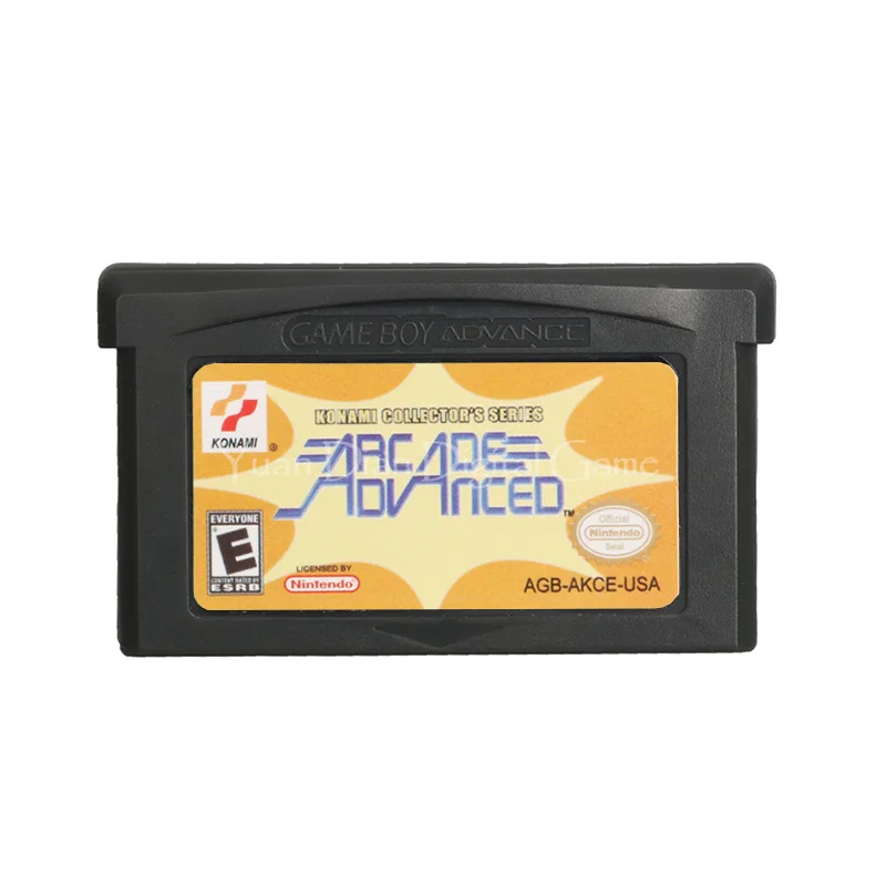 Для Nintendo GBA видеоигры картридж консоль карта Konami Коллекционная серия Аркада