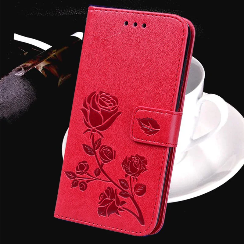 thin phone case Hoa Hồng Hoa Ví Đứng Dành Cho iPhone 11 Pro Max X XR XS SE2 6 6 S 7 8 plus 5 5S SE 5C 4 4S Da Cao Cấp Sang Trọng Lật Quyển Sách Bao cute iphone cases