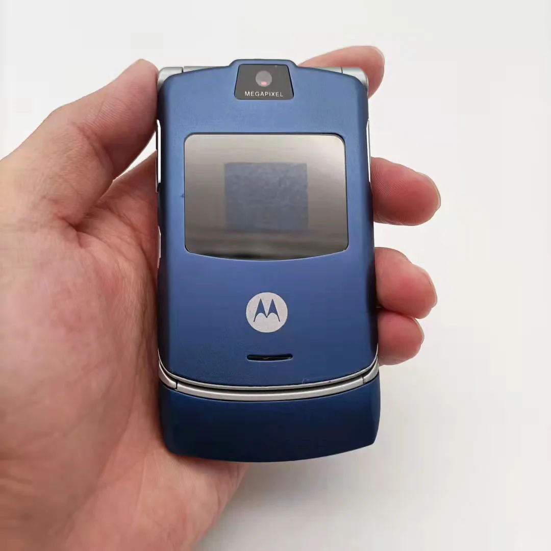 backmarket phones Motorola Razr V3 Refurbished-Original 2.2 inches 680 mAh Unlocked Old Used Cheap Cell Phone With Free Shipping backmarket phones Refurbished Phones