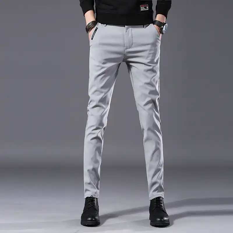 Hombre Pantalon Gris Online Sales, UP TO 56% OFF | eshowmagazine.com