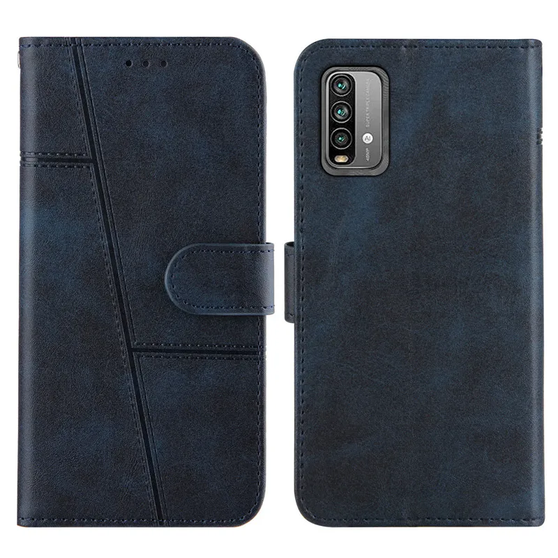 on For Xiaomi Redmi 9T Case Flip Wallet Case for Xiomi Xiaomi
