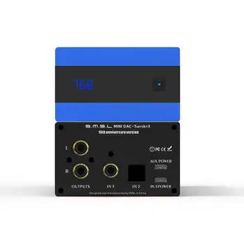 

SMSL SK10 MKII Sanskrit 10th MKII AK4493 24Bit /384KHZ DSD256 High-End DAC Decoder