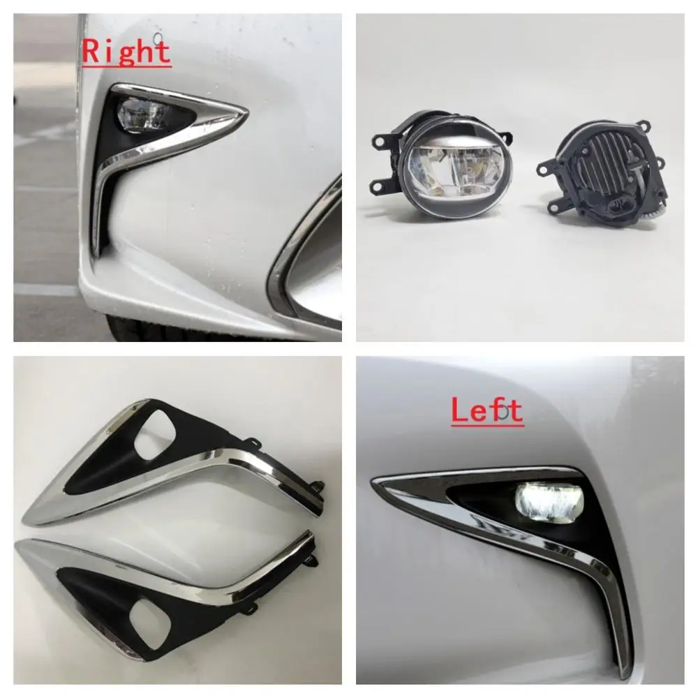 

Applicable to Model Year 2015 2016 2017 LEXUS ES250 ES350 Automobile Fog Lamp,Frame Bright Bar,Bracket,Light Bulb,Assembly