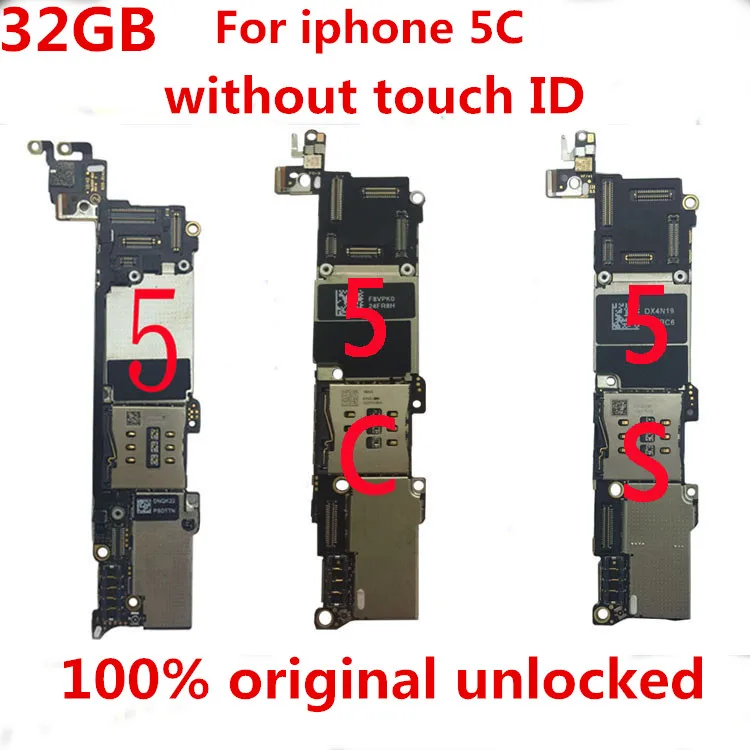 Материнская плата Gift + 100% Оригинальная для iPhone 5C 32 Гб разблокированная и без Touch