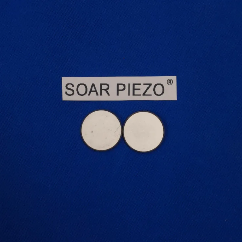 Ultrasonic Piezo Ceramic Disc 28mmx2.07mm-PZT4 1MHz Piezo Electric Disk PZT Beauty Crystals Chips Sensor PZT Transmitter Chips