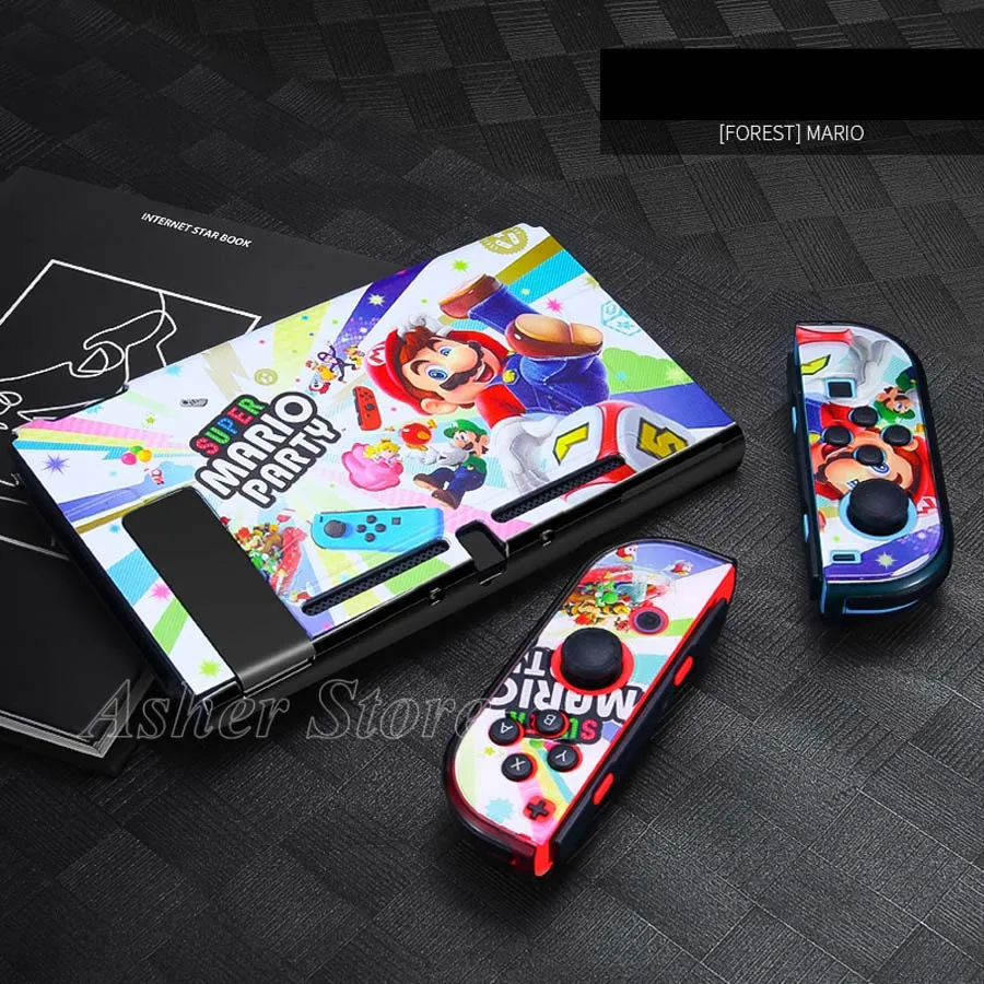 3 Чехол для nintendo Switch, цветная защитная оболочка, классная противоскользящая Крышка для nintendo switch, аксессуары для nintendo Switch NS - Цвет: 3