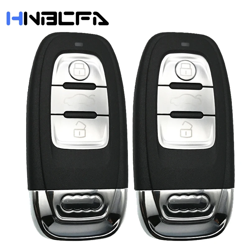 3 Buttons Remote Key Shell For Audi A4l A3 A4 A5 A6 A8 Quattro Q5 Q7 Replacement Smart Car Case Cover | Автомобили и мотоциклы