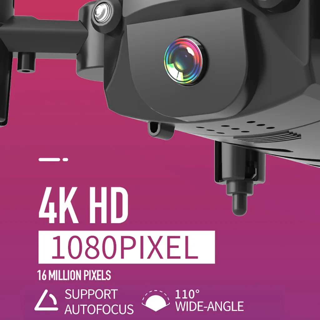 Аксессуары для Дронов H16 2,4G 4K HD камера wifi FPV высота удержания Складной Микро Карманный Дрон с селфи лучшие продажи продуктов