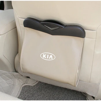 

Car Back Seat Hanging Organizer Garbage Bag Folding Rubbish Car Accessories For KIA RIO Sportage Sorento Optima Oprius Ceed K2