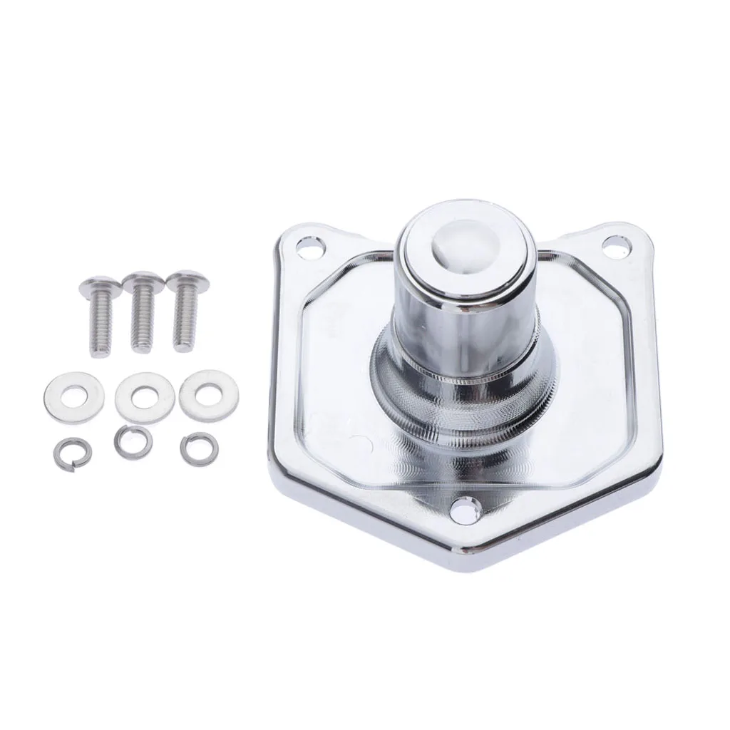 CHROME Solenoid Push Button Stater Switch  1991-17 EVO TWIN CAM 17762