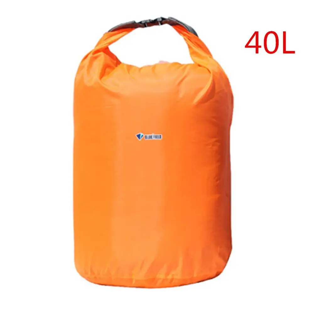 Orange 40L Bluefield Водонепроницаемые Плавающие сухие сумки портативные походные дрифтерные сумки Водонепроницаемость супер светильник вес наружные инструменты для рафтинга - Цвет: Orange 40L