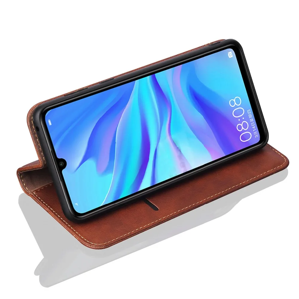 Для huawei P30 Lite P20 Pro Чехол, защитный Роскошный чехол из искусственной кожи с откидной крышкой на магните для huawei mate 30 Pro P 20 Lite чехол