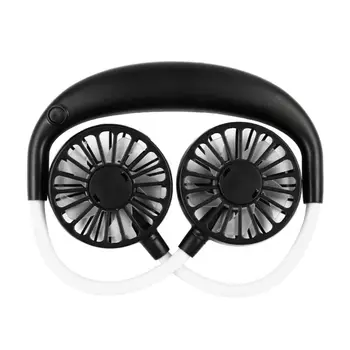 

Lazy Hanging Neck Fan Handsfree Air Cooler USB Charging Electric Cooling Fan